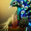 Placeholder: peacock,surreal, Unreal Engine 5, lens macro,sharp focus, realistic, hyper detailed