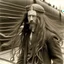 Placeholder: Crazy long hair cargo ships captain 1920s