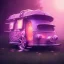 Placeholder: Caravan, ultra realistic, intricate details, ultra highly detailed, shiny, smooth, studio quality, octane render, Surrealism, Triadic colour scheme,glow-stick, ambient lighting,nightclub lighting, polaroid, 100mm, --ar 1:1 --v4