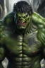 Placeholder: Realistic demon hulk