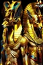 Placeholder: Egyptian gods, full of splendor and wearing golden clothing