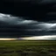 Placeholder: dark clouds horizon