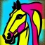 Placeholder: horses pop art