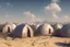 Placeholder: Can you please come up with a design concept for a refugee camp that houses displaces Palestinians that is Meaningful, Not basic, self sufficient and takes into consideration Palestinians culture and religious beliefs in the dessert