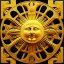 Placeholder: symbol of sun, roman art