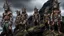 Placeholder: The Tempest Rock Tribe, fierce and proud, stood atop the jagged cliffs, their faces painted with intricate designs that reflected the power of the storm.