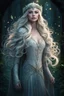 Placeholder: Rapunzel,beautiful ,flawless,long blonde hair,fairy crown, elven crown,sparkle,lily of the valleys