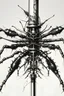 Placeholder: ink drawing of large, clear medical syringe filled with spiders inside of it