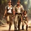 Placeholder: Indiana Jones and Lara Croft have a child