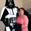 Placeholder: lovly lady with darth vader