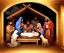 Placeholder: mdjrny-v4 style, the Nativity scene with brown people, detailed, photo realistic, cinematic, by drew struzan