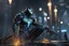Placeholder: Venom beast in 8k solo leveling shadow artstyle, ice white monkey them, neon effect, full body, ice, intricate details, highly detailed, high details, detailed portrait, masterpiece,ultra detailed, ultra quality