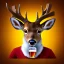 Placeholder: A deer with a beer glas in his head, logo for beer brewery