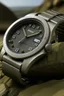 Placeholder: Design an image of a jump hour watch suitable for adventure enthusiasts. Showcase the watch in a rugged, outdoor setting to emphasize its durability and reliability in various conditions."