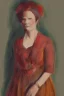 Placeholder: Portrait lady, full body shot, full-color long shot Studytok