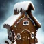 Placeholder: an intricate hobbit-style gingerbread house with rainbow sprinkles, frosting, hobbit-style,8k resolution, centered, high-quality, ultrafine-detail, digital art, detailed matte, volumetric lighting, illustration, 3D octane render, brian froud, howard lyon, ben goossens, George Grie, greg rutowski, alphonse mucha