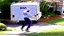 Placeholder: fedex driver chasing homeowner with chainsaw