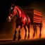 Placeholder: horse wagon, motion blur, 8k, downlight, soft light, depth of field, photorealism, trending on art station, lotsa detail