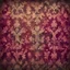 Placeholder: Hyper Realistic maroon & rainbow damask multicolor grungy rustic texture with vignette effect