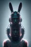 Placeholder: MCU Portrait, Front image, cyberpunk rabbit woman, mask, black red color, latex dress, photo studio, highly detailed, concept art, smooth, unreal engine 5, god rays, ray tracing, RTX, lumen lighting, ultra detail, volumetric lighting, 3d, finely drawn, high definition, high resolution.