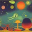 Placeholder: cosmic plankton by henri rousseau