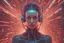 Placeholder: Cyberpunk 3D illustration of female head with some wires over it stock photo, in the style of psychedelic-inspired, uhd image, realistic, beeple, dissected books, synthwave, online sculpture, smooth 3d digital art, exquisite thee-dimensional rendering, 4K, blender, c4d, octane render , disney style 3d light, Zbrush sculpt, high detail realistic cloth, concept art, Zbrush high detail, pinterest Creature Zbrush HD sculpt, neutral lighting, 8k detail