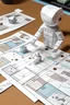 Placeholder: Maak een paper prototype voorbeeld voor poppetjes voor een bordspel