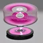 Placeholder: Pink CD-R design