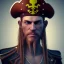 Placeholder: Portrait of Pirate,hyperultrarealistic, unreal engine 5, octane render, studio lighting