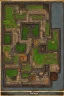 Placeholder: dnd, fantasy, battlemap, map of a tavern, top-down, demonic tavern