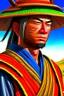 Placeholder: burned face samurai