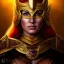 Placeholder: Ultra detailed fullbody Portrait in oil on canvas of beautiful REdhead amazon with Skyrim Dragon priest mask and Gold aRMOR,extremely detailed digital painting, extremely detailed face,perfect crystal clear Big Glowing eyes, mystical colors ,perfectly centered image, perfect composition, rim light, beautiful lighting, 8k, stunning scene, raytracing, anatomically correct, in the style of robert e howard and Ken Kelley and Ohrai Noriyoshi and Simon Bisley and tomzj1