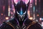 Placeholder: Venom Shredder in 8k solo leveling shadow artstyle, reaper them, close picture, rain, Shredder helmet, neon lights, intricate details, highly detailed, high details, detailed portrait, masterpiece,ultra detailed, ultra quality