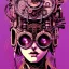 Placeholder: beautiful steampunk girl, hyper detailed, hyperdetailed, intricately detailed, illustration by <kilian eng> <Yoji Shinkawa>, purple tones,