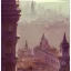 Placeholder: Skyline+Beaux Arts architecture+palladio+detailed facades+uphill road+trees+biopunk+Bueno Aires+turin+trieste+Chicago +Book illustration by Gediminas Pranckevičius, Jean Baptiste Monge, Brian Kesinger, Anton fadeev, Kilian Eng, strong lines, high contrast vibrant colors, highly detailed, 16k resolution, trending on behance""