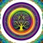 Placeholder: Tree of life in ornate circle of Life with muted rainbow colors as background, Tree of Life,, intricate, centered, stunning, gorgeous, ultra-fine detail, 8k, sharp, crisp, high-quality, 3d, realistic, detailed matte, selina french, anna dittmann, lisa parker, greg rutowski