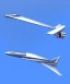 Placeholder: hyper sharp space titanium airplane