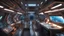 Placeholder: interior of space ship freighter