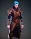 Placeholder: male artificer wearing rune etched armor