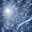 Placeholder: celestial, reflection, ice crystals, snow, icicles