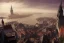 Placeholder: Insland+Quebec city hill+Bruges canal+bridges+corner building on hill+Gothic city+BioShock+Dishonored+Bloodborne +trieste+Edinburgh+Chicago+victorian London+decòpunk Skyscraper+ +steampunk+biopunk+alphonse mucha, greg rutkowski,matte painting, cryengine, hyper detailed, felix kelly, fantasy art, seb mckinnon