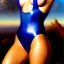 Placeholder: fullbody portrait 'beautiful blonde Sexy massiveboobs Cammy',wearing skintight latex suit,hyperrealistic skin,Hypewrrealistic crystal clear Blue eyes,painting by gaston bussiere, greg rutkowski, yoji shinkawa, yoshitaka amano, tsutomu nihei, donato giancola, tim hildebrandt, oil on canvas, cinematic composition, extreme detail,fit full head inside picture,32k