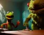 Placeholder: room scene with a big muppet monster, realistic photo, with toys, concept art, minimal style, smooth, unreal engine 5, god lights, ray tracing, RTX, lumen lighting, ultra detail, volumetric lighting, 3d.