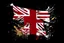 Placeholder: england flag proud english icons design style of pollock