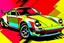 Placeholder: 1980s porsche 911 turbo s targa version pop art