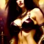 Placeholder: portrait beautiful face Vampirella ,busty,medieval metal armor balanciaga fashion clothe painting by gaston bussiere, greg rutkowski, yoji shinkawa, yoshitaka amano, tsutomu nihei, donato giancola, tim hildebrandt, oil on canvas, cinematic composition, extreme detail,fit full head inside picture