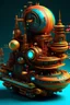 Placeholder: retro futuristic gadgets and gizmos, mechanical forms, colorful gadgets, fantastic items mesmerizing, , abstract 3 d artwork, maximalism digital art, junk, fantasy. intricate, hypermaximalistic, surreal material, organic mechanical shapes, many pipes, acrylic art, perfect maximalistic composition by Android Jones, Beeple, Winkelmann, masterpiece, hyper-detailed, dan mumford, Albert Bierstadt, octane render, a masterpiece