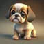 Placeholder: Cute dog 3D
