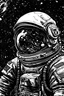 Placeholder: astronauta disegno bianco e nero