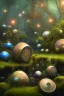 Placeholder: boccia in submerged fungus garden, glowing pixies, hi detail, 4k, clear focus, depth of field, color correction, studio quality, backlight